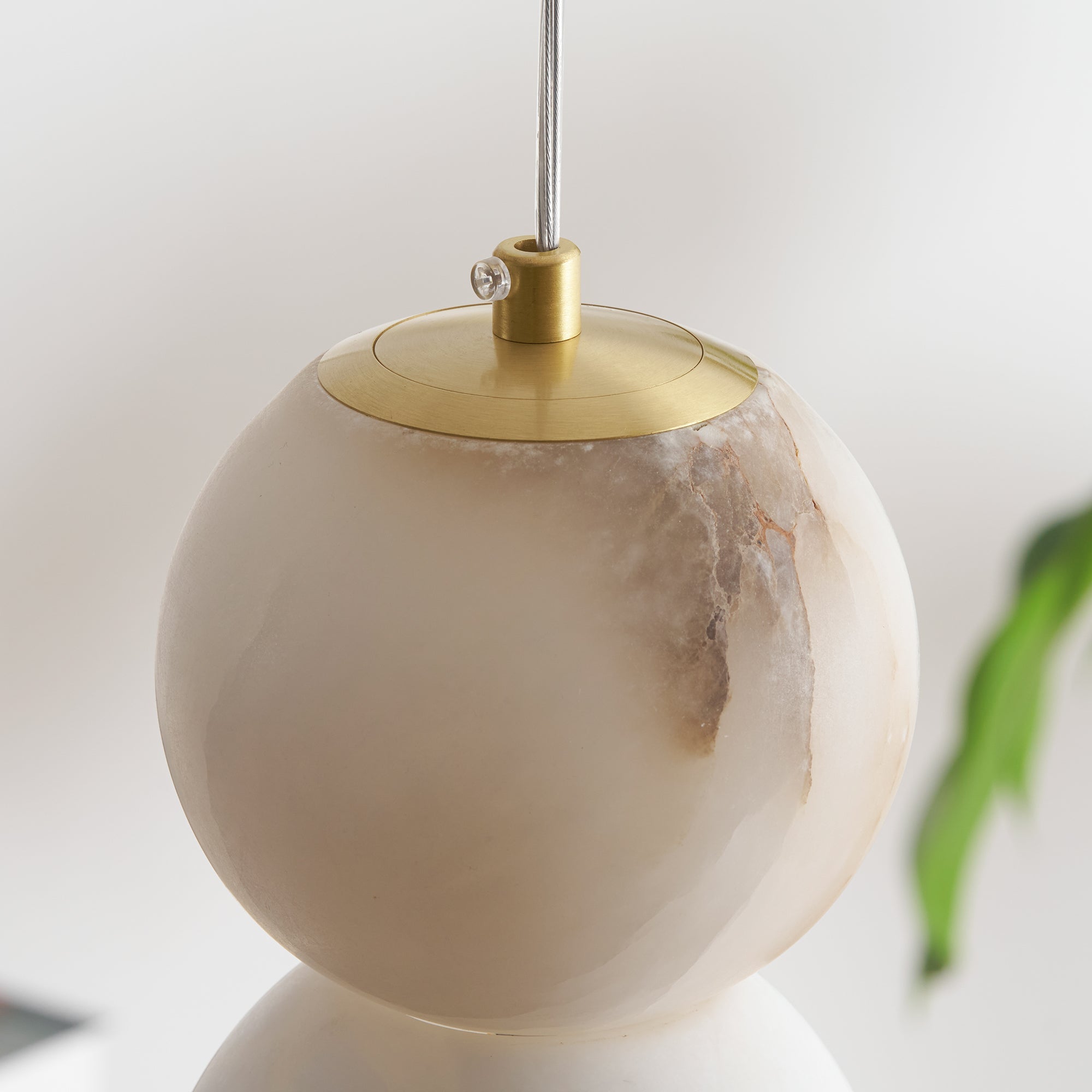 Ritta Alabaster Pendant Light Head 2 /3/4