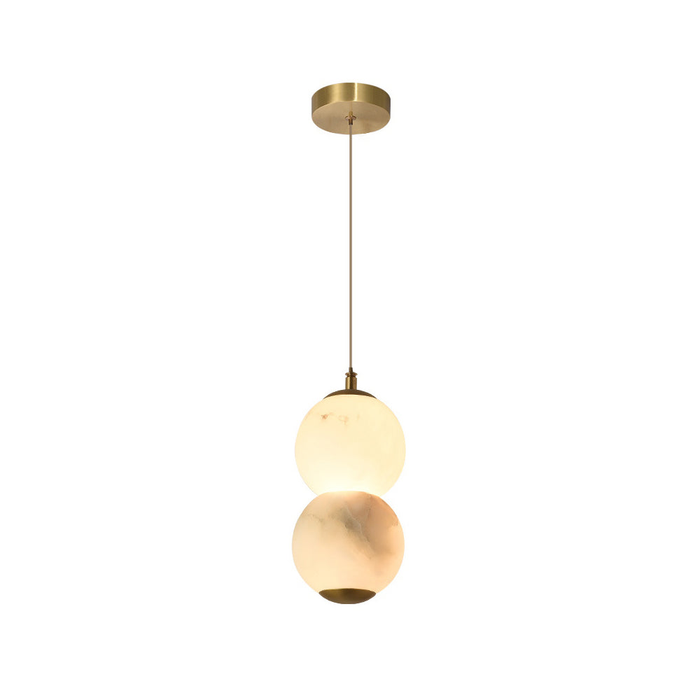 Ritta Alabaster Pendant Light Head 2 /3/4