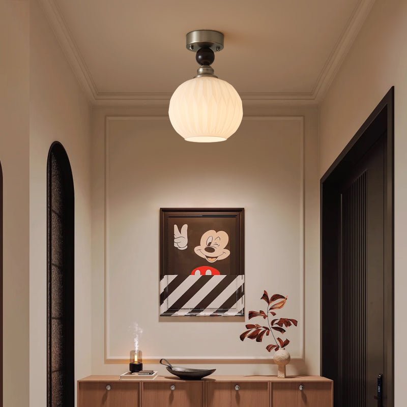 Ivcarila Moderne Minimalistische Perle Kugel Glas Deckenleuchte-Letslighting