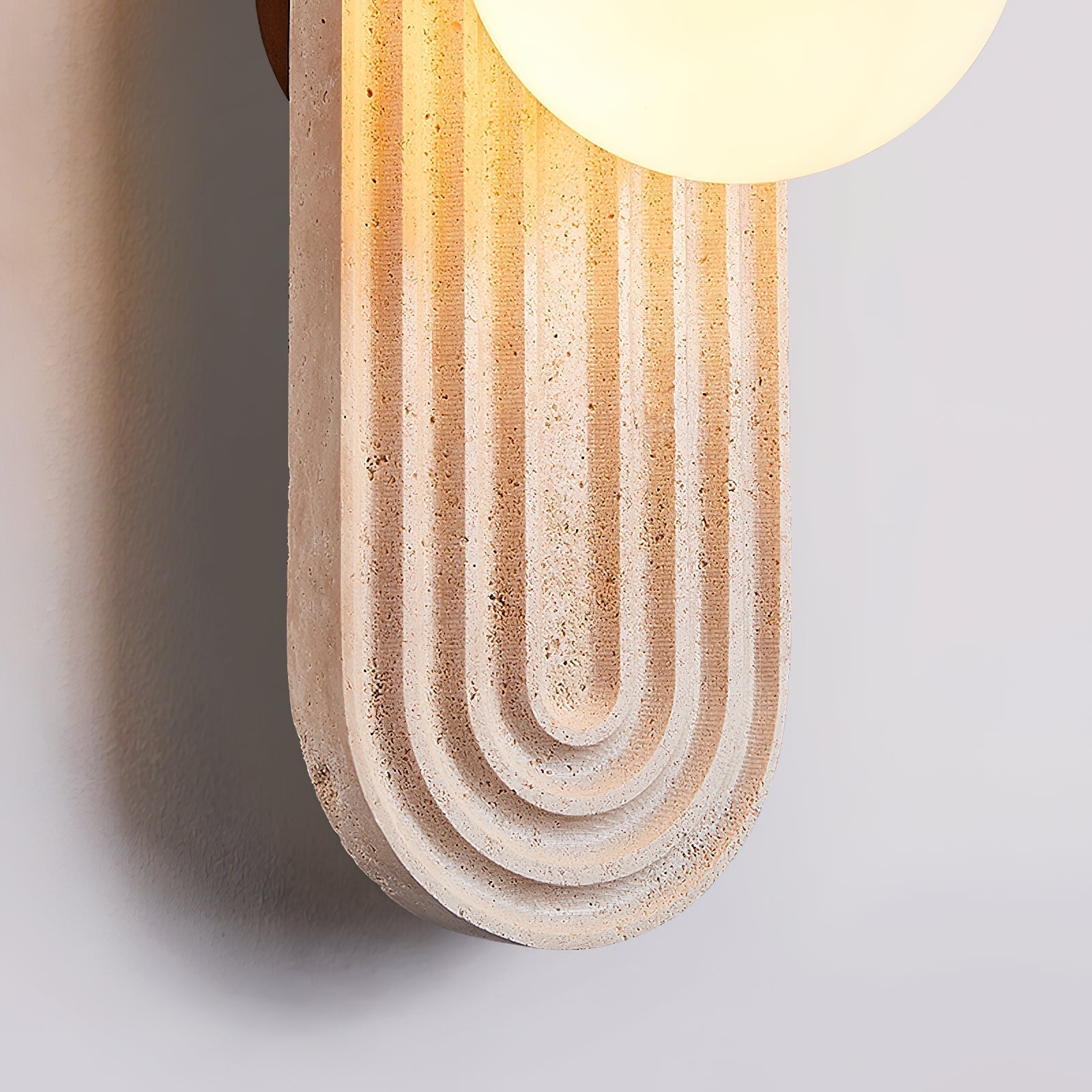 Pebivo Travertine Wall Lamp - Letslighting
