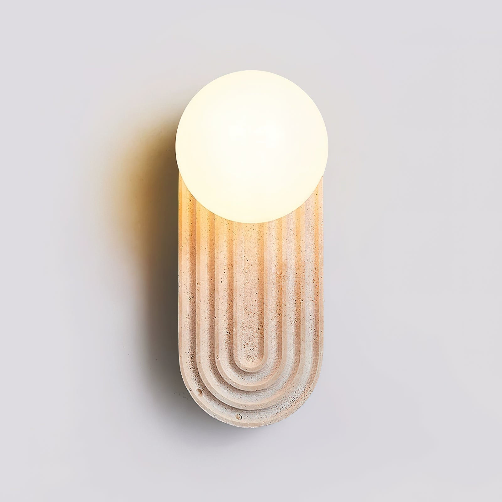 Pebivo Travertine Wall Lamp - Letslighting
