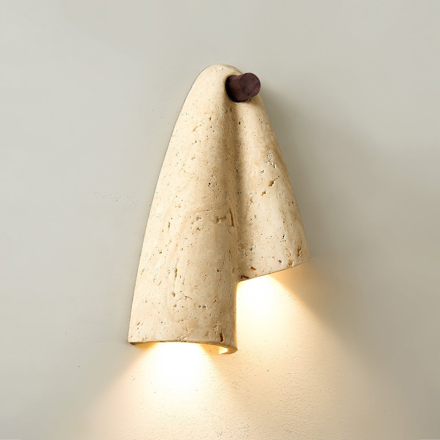 Vidoros Modern Minimalist Travertine Wall Lamp - Letslighting