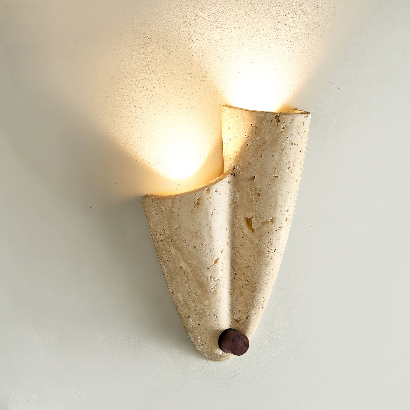 Vidoros Modern Minimalist Travertine Wall Lamp - Letslighting