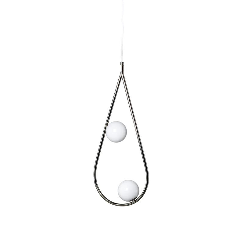 Ertheion Perlen Messing Glas Pendelleuchte-Letslighting