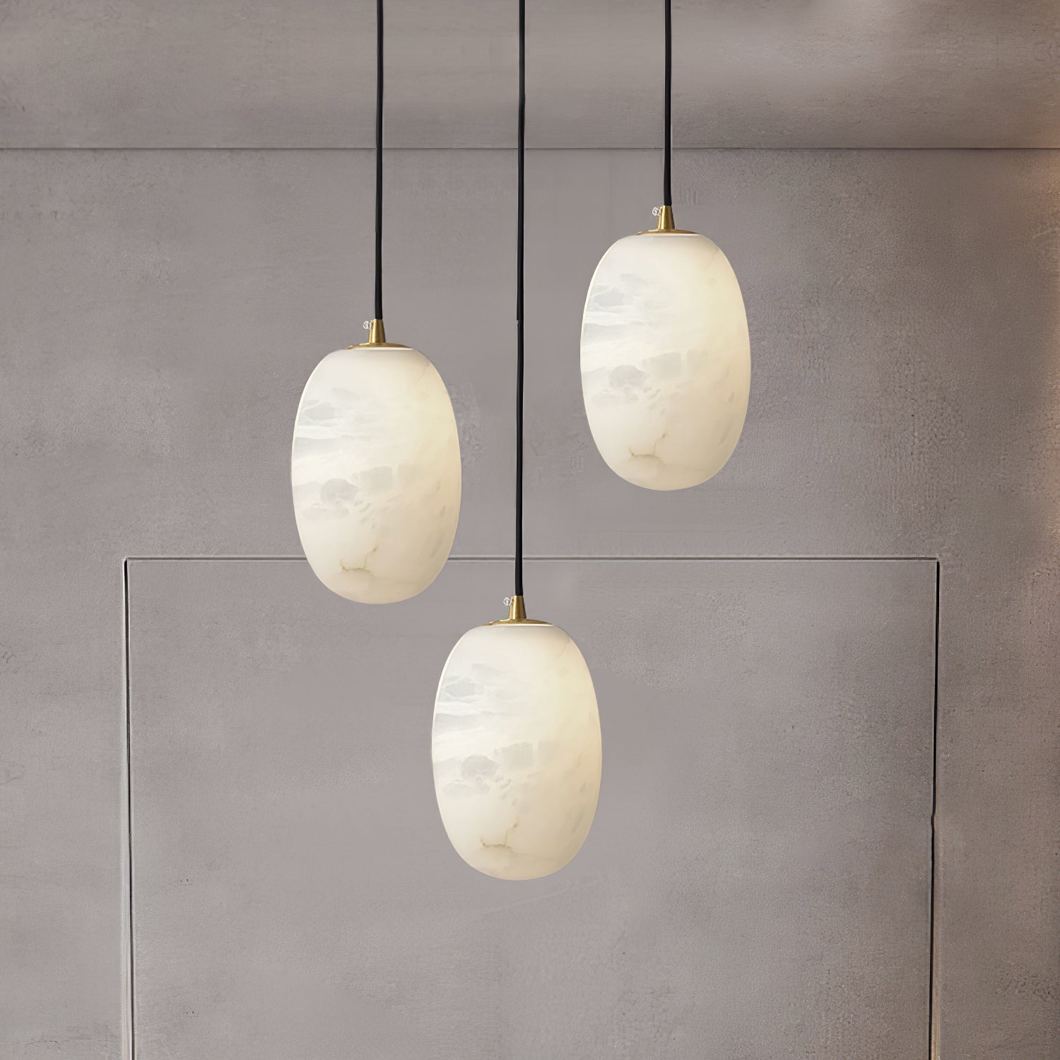 Vevelila Alabaster Pendant Light - Neutralighting