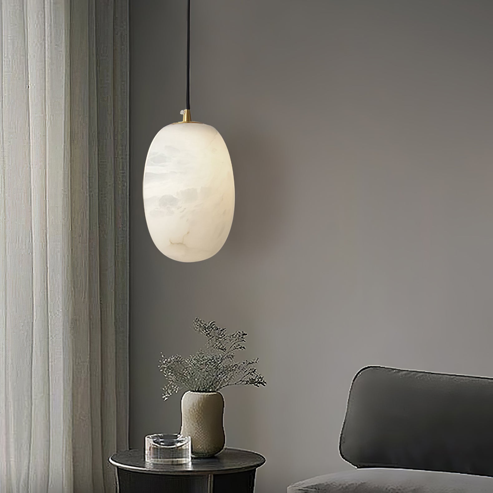Vevelila Alabaster Pendant Light - Neutralighting