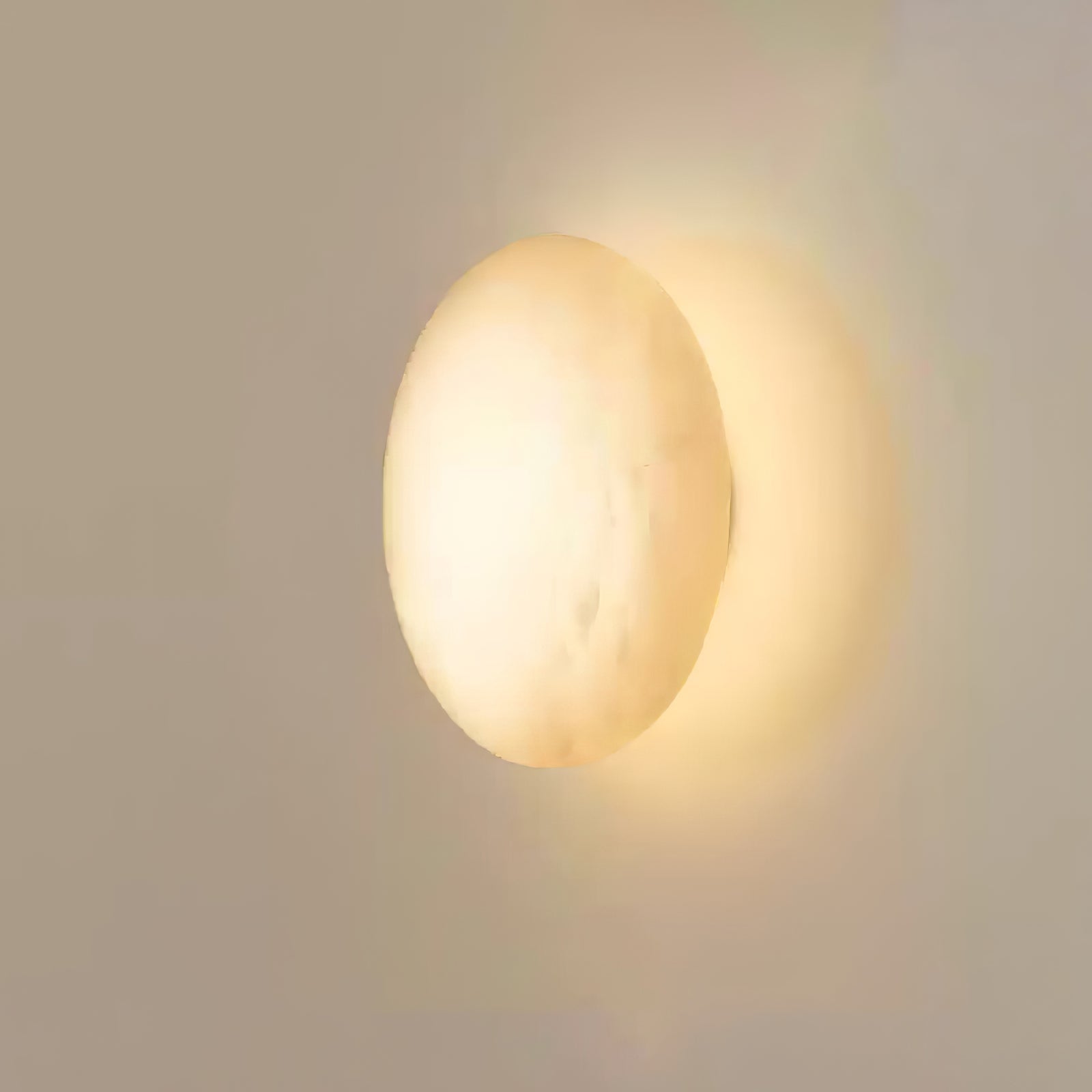 Eurthais Minimalist Alabaster Wall Light - Neutralighting