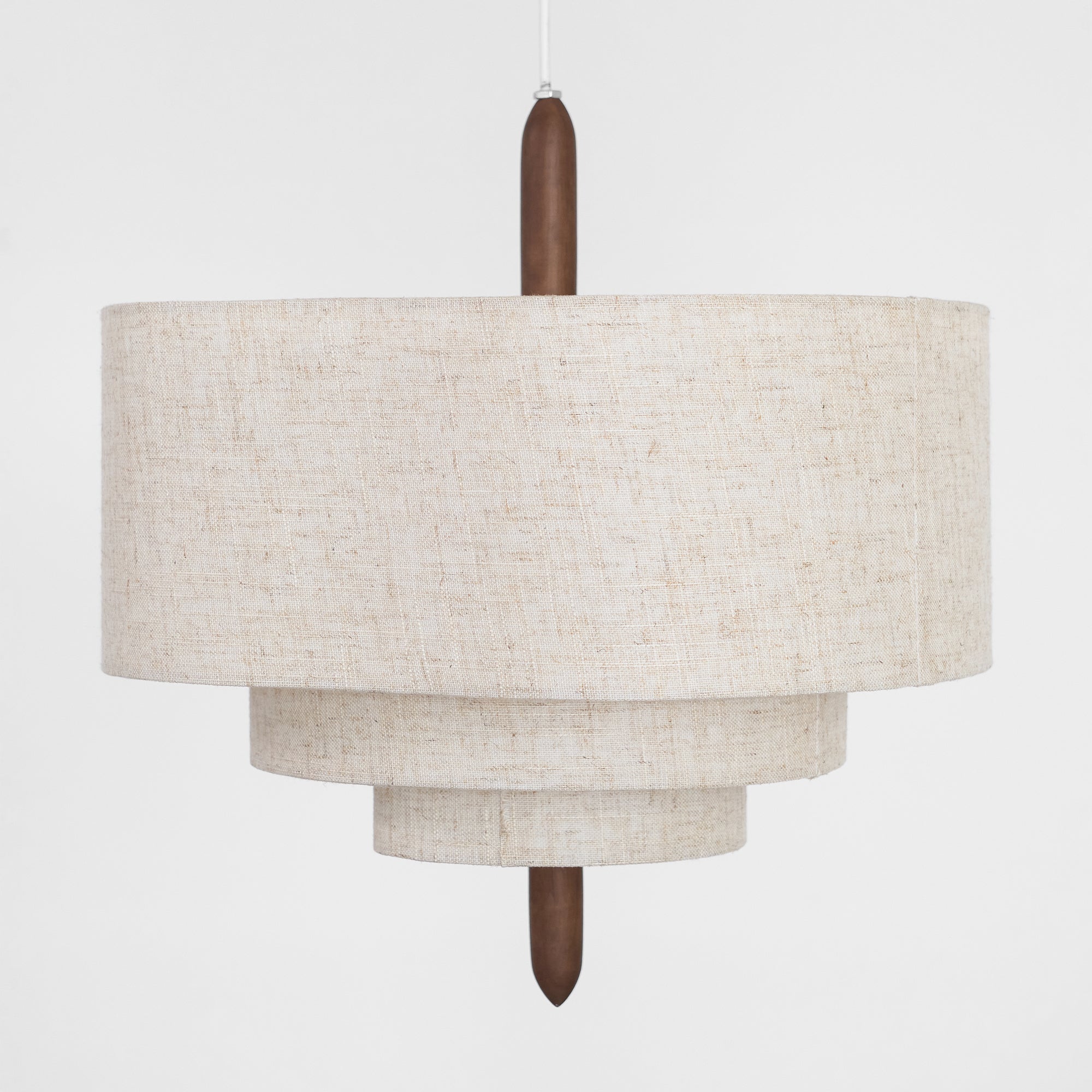 Altheus Stoff Premium Nordisch Kiesel Pendelleuchte-Letslighting