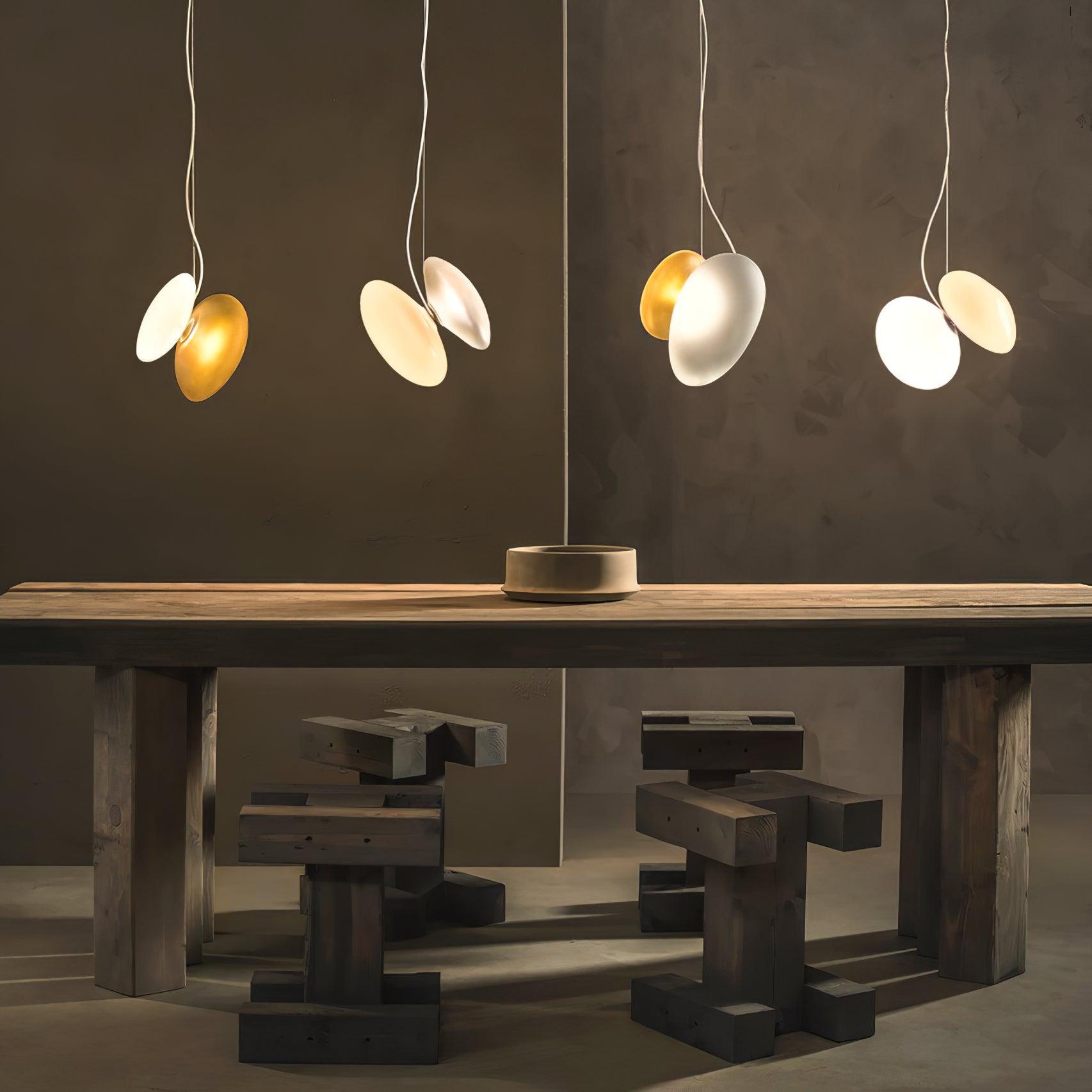 Eclipse Mattglas Pendelleuchte-Letslighting