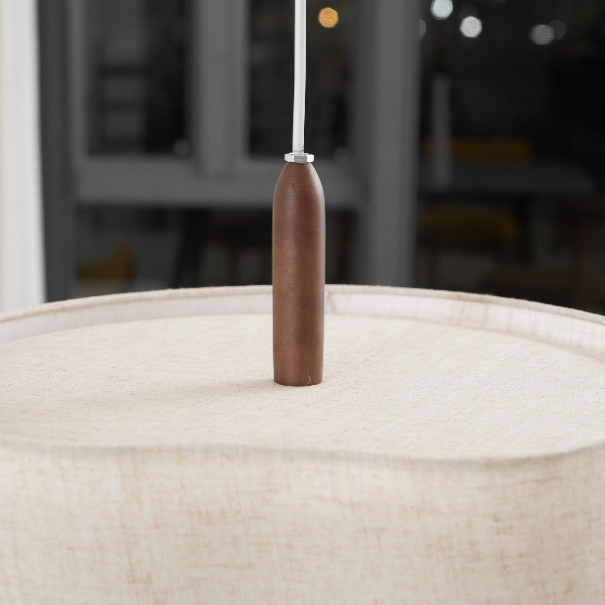 Altheus Stoff Premium Nordisch Kiesel Pendelleuchte-Letslighting