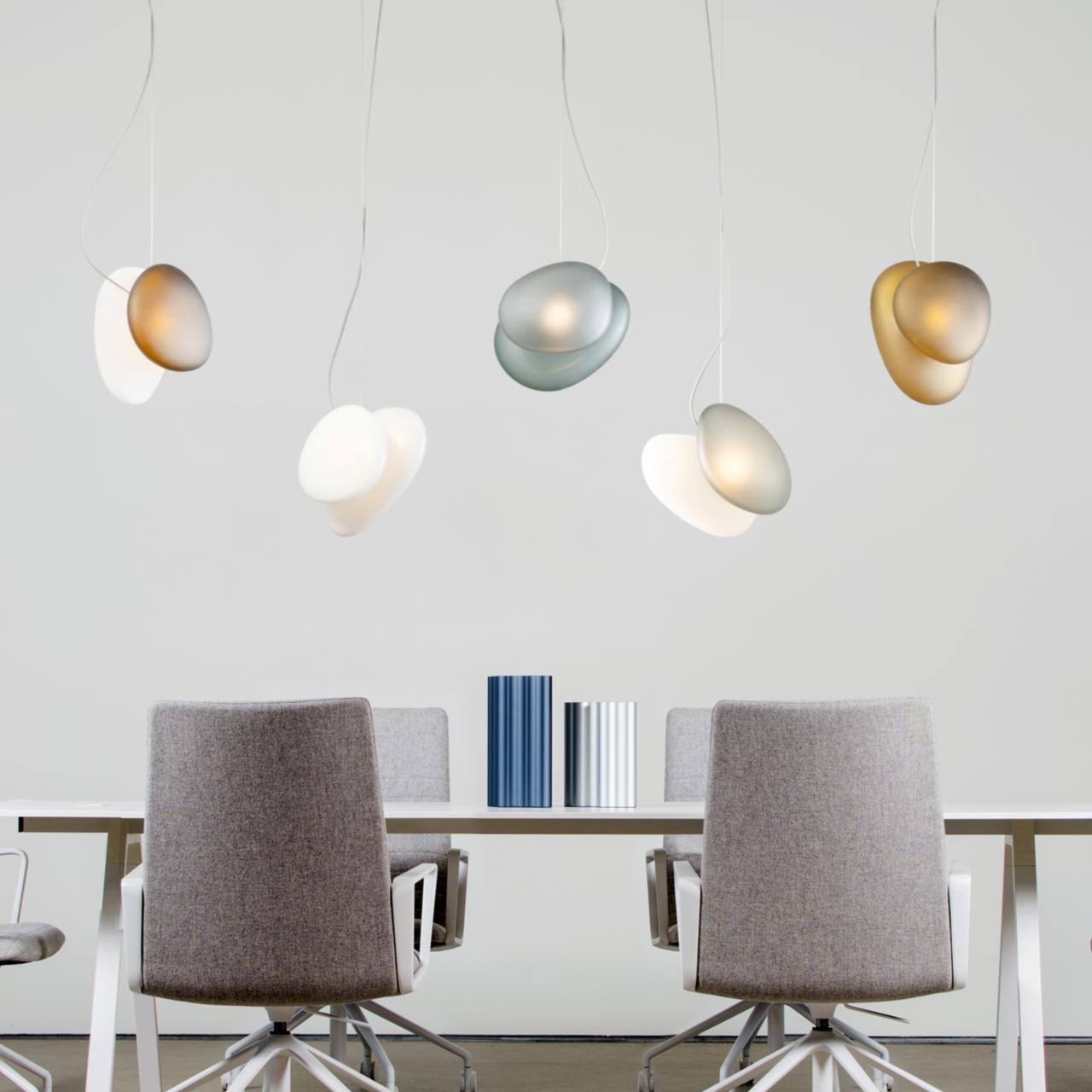 Eclipse Mattglas Pendelleuchte-Letslighting