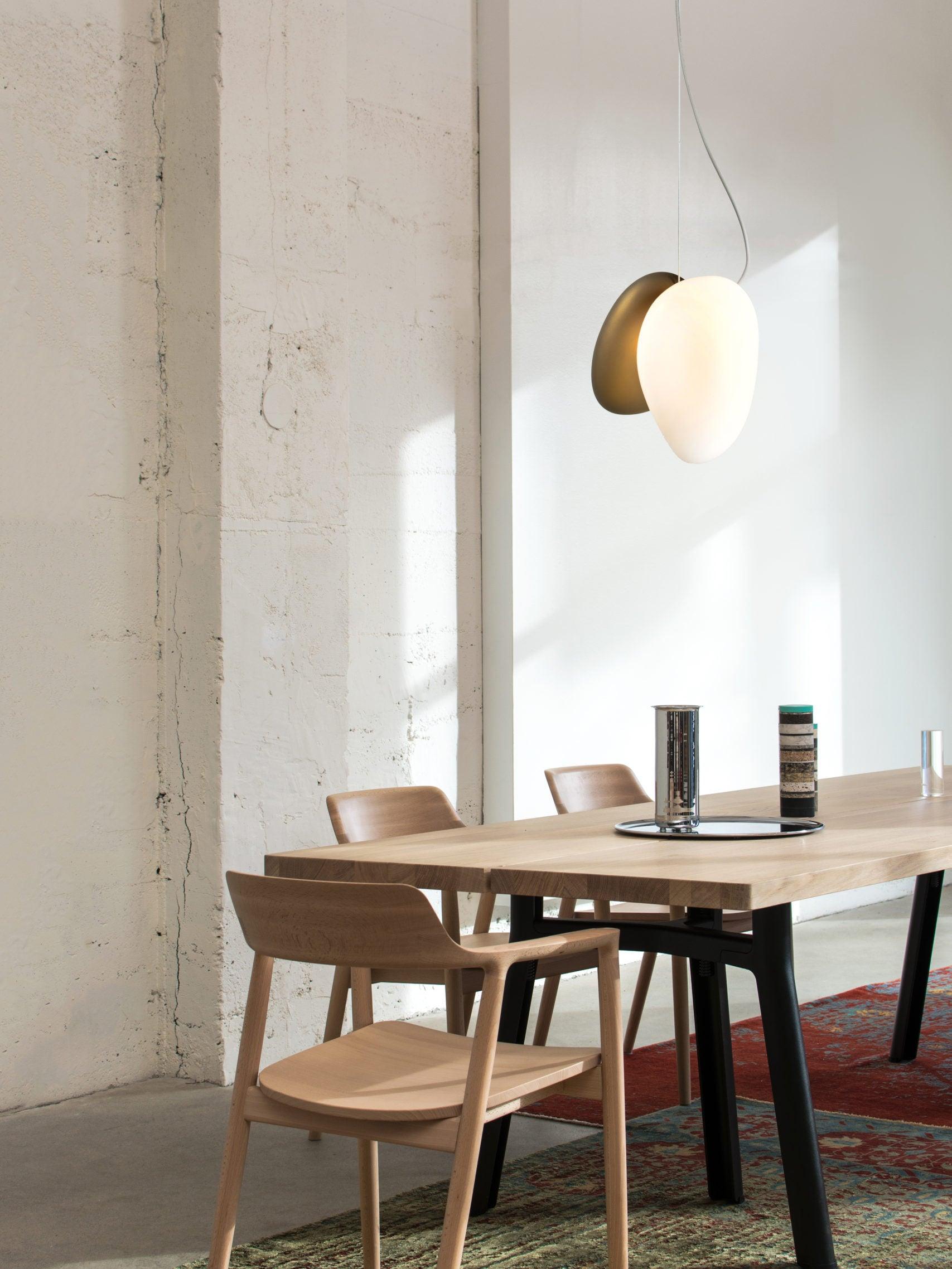 Eclipse Mattglas Pendelleuchte-Letslighting