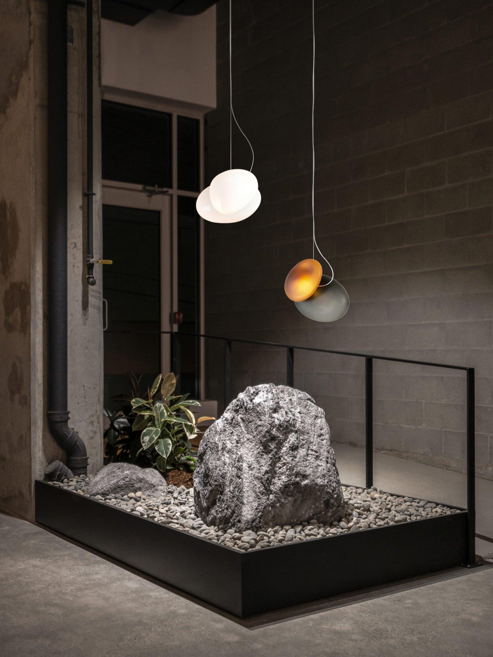 Eclipse Mattglas Pendelleuchte-Letslighting
