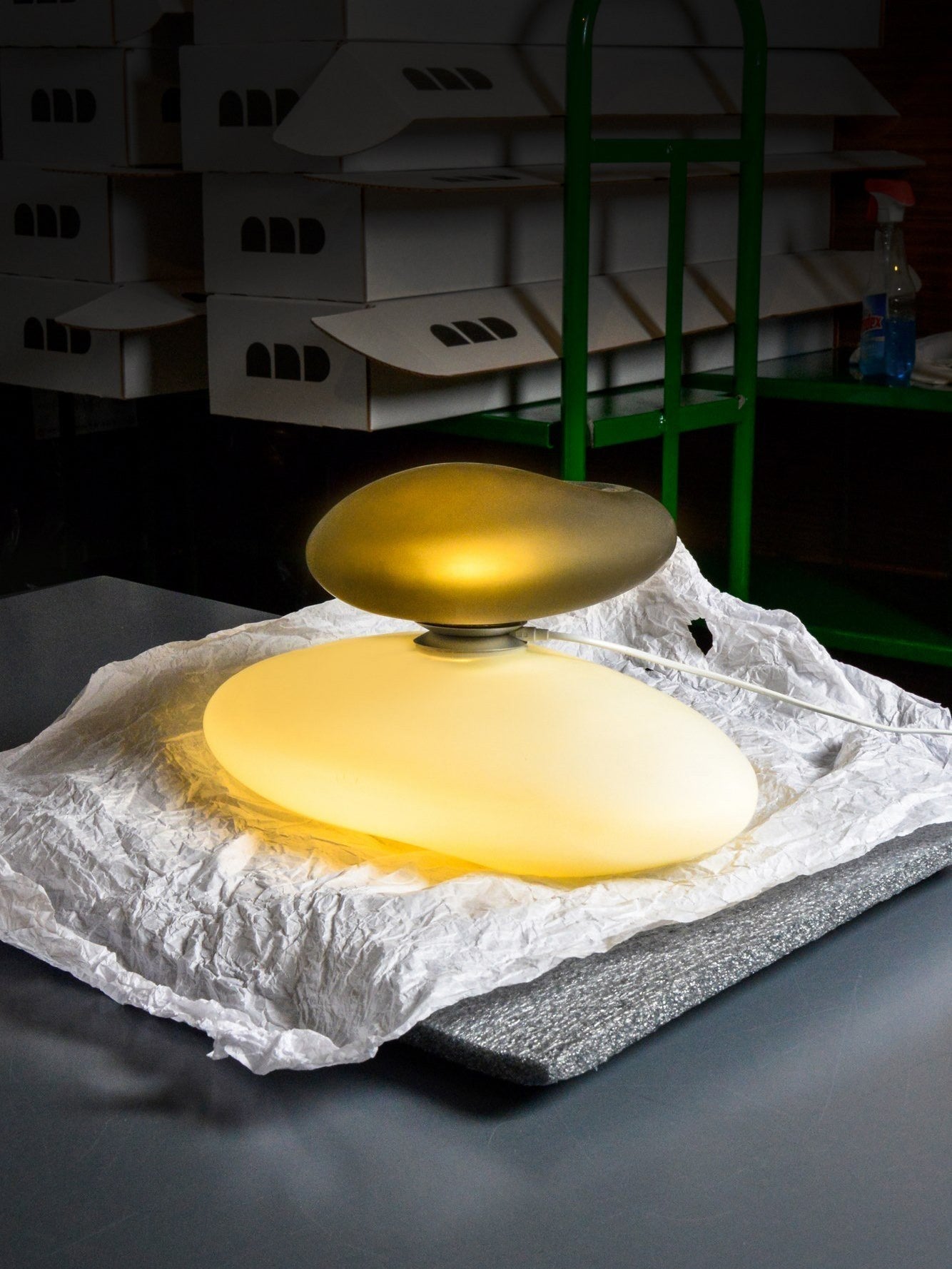 Eclipse Mattglas Pendelleuchte-Letslighting