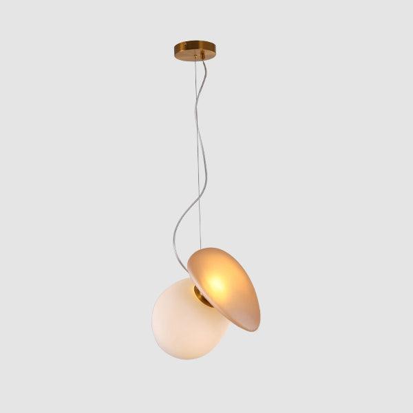 Eclipse Mattglas Pendelleuchte-Letslighting