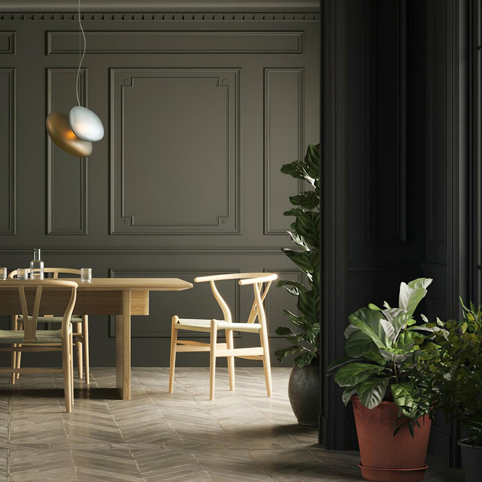 Eclipse Mattglas Pendelleuchte-Letslighting