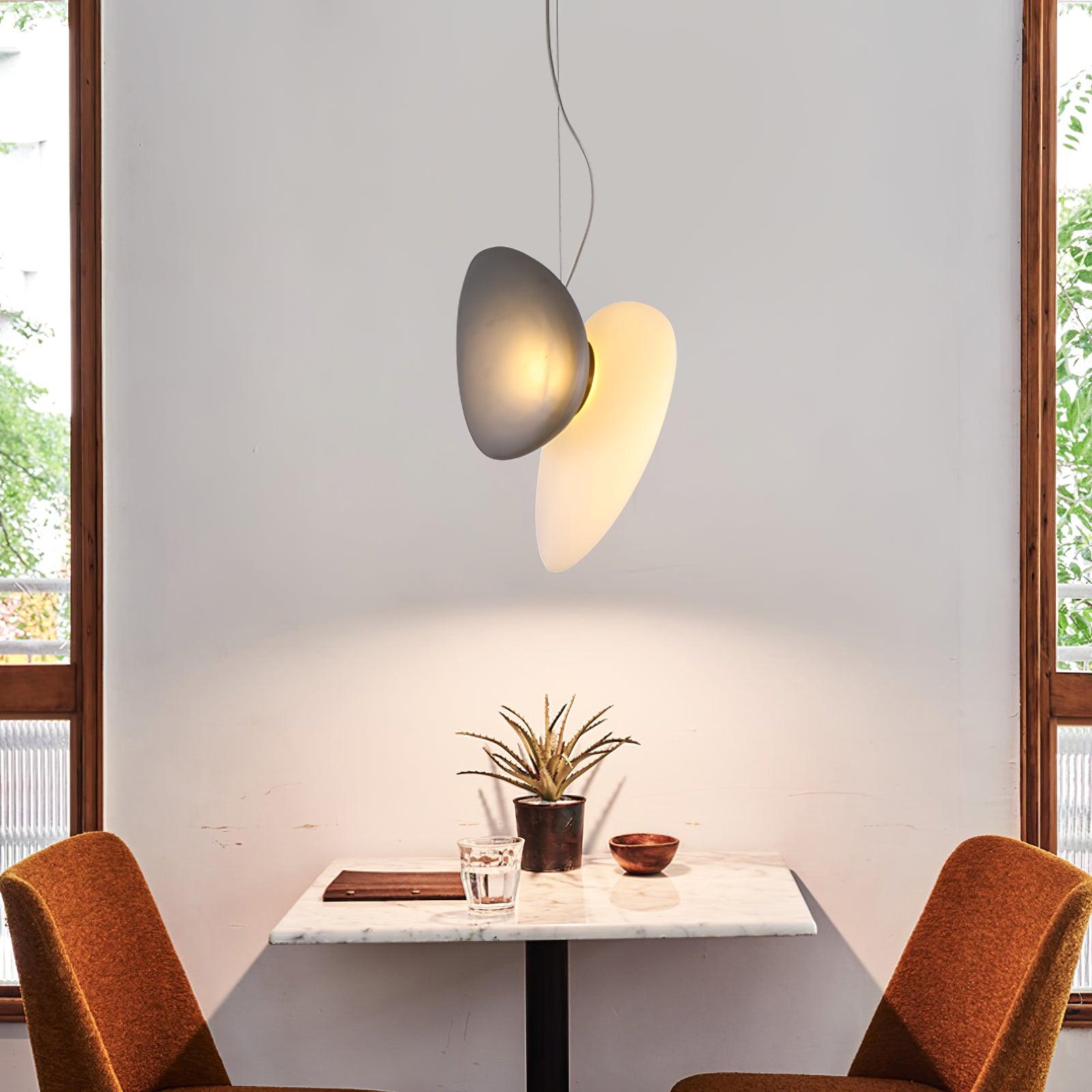 Eclipse Mattglas Pendelleuchte-Letslighting