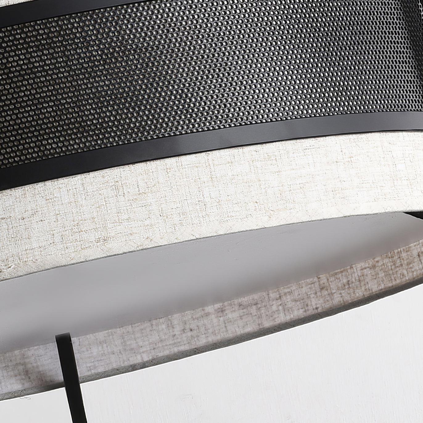 Lustra Kronleuchter Pedesina Schwarz Mesh LED-Letslighting