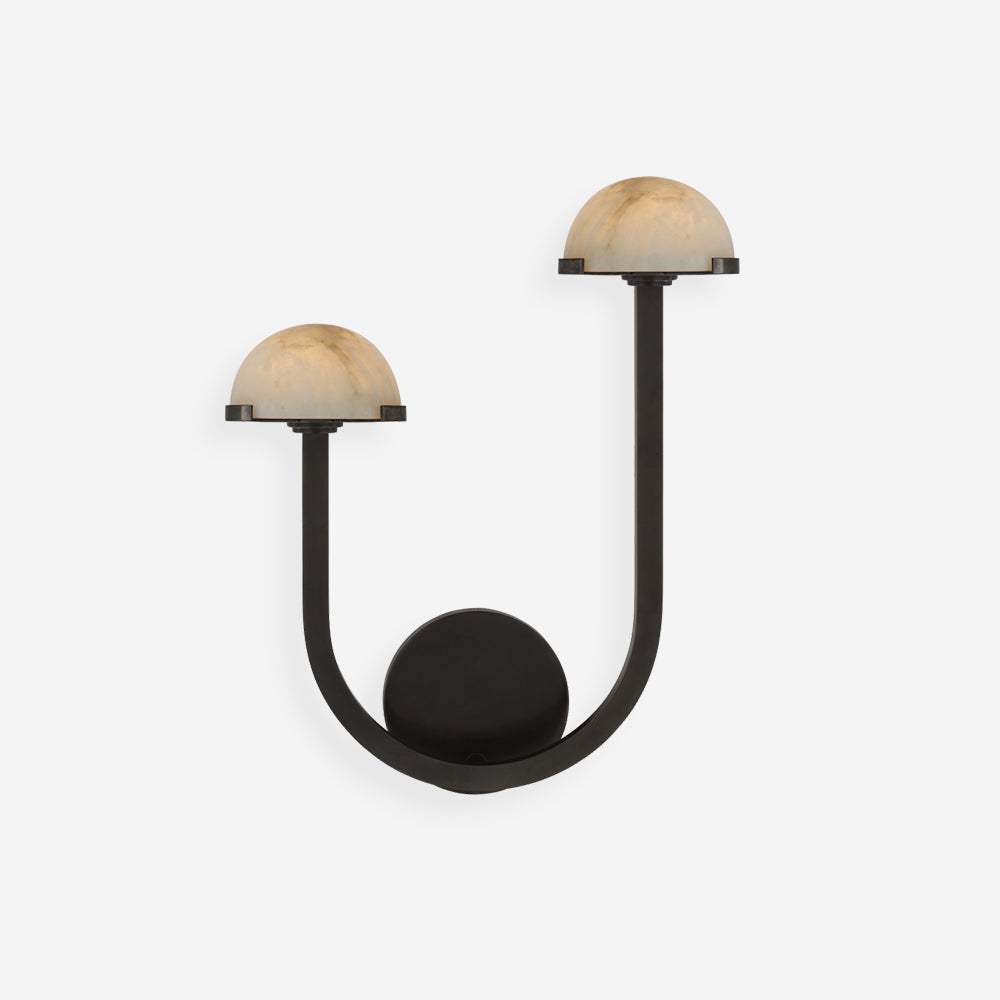 Luste Wall Lamp Asymmetrical Alabaster - Letslighting