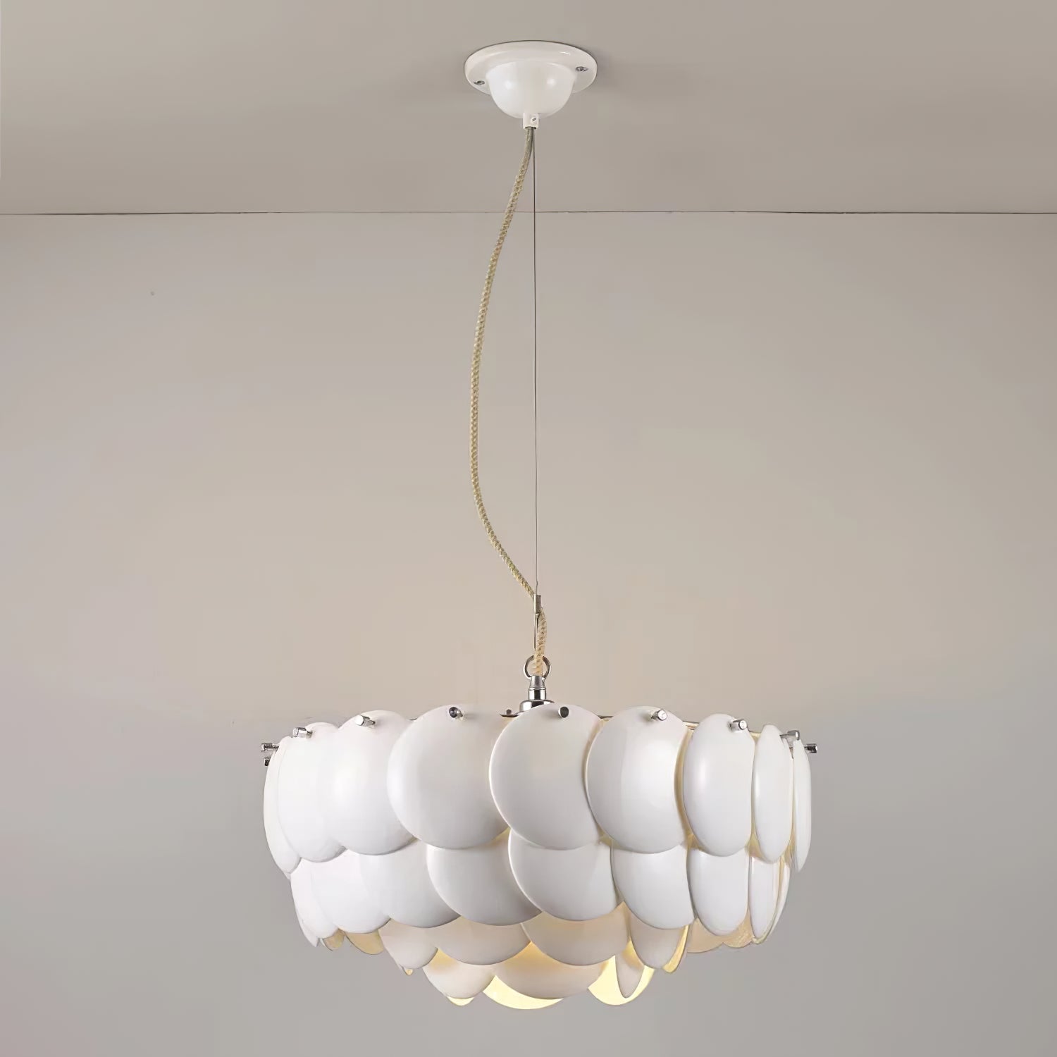 Coshael Postmoderne Luxus Keramik Kronleuchter-Letslighting