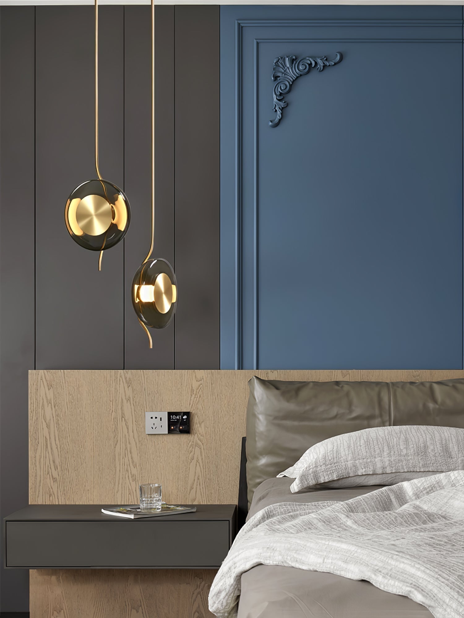 Umirus Moderne Minimalistische Pendelleuchte aus Glas-Letslighting