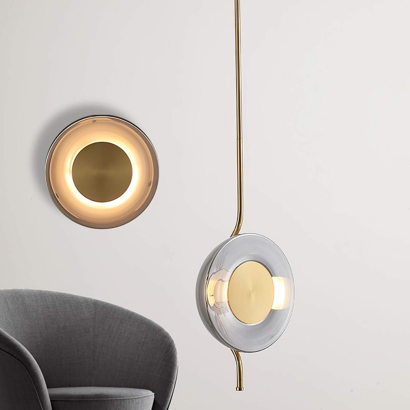 Umirus Moderne Minimalistische Pendelleuchte aus Glas-Letslighting