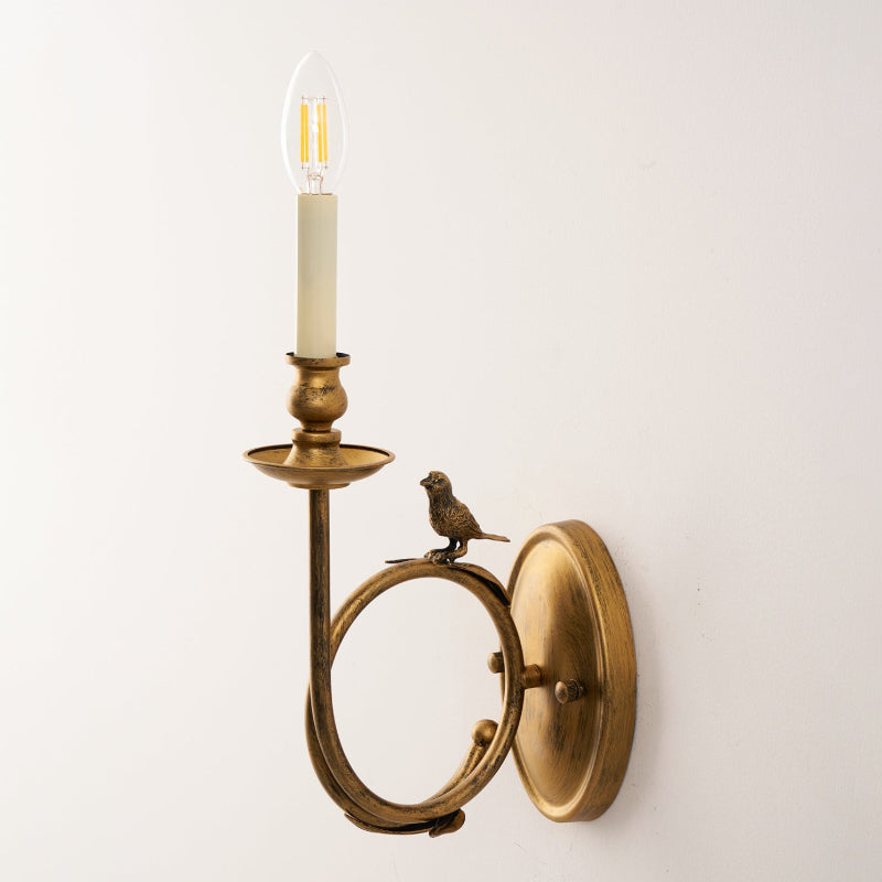Utheara Vintage Industrielle Vogel Wandleuchte-Letslighting