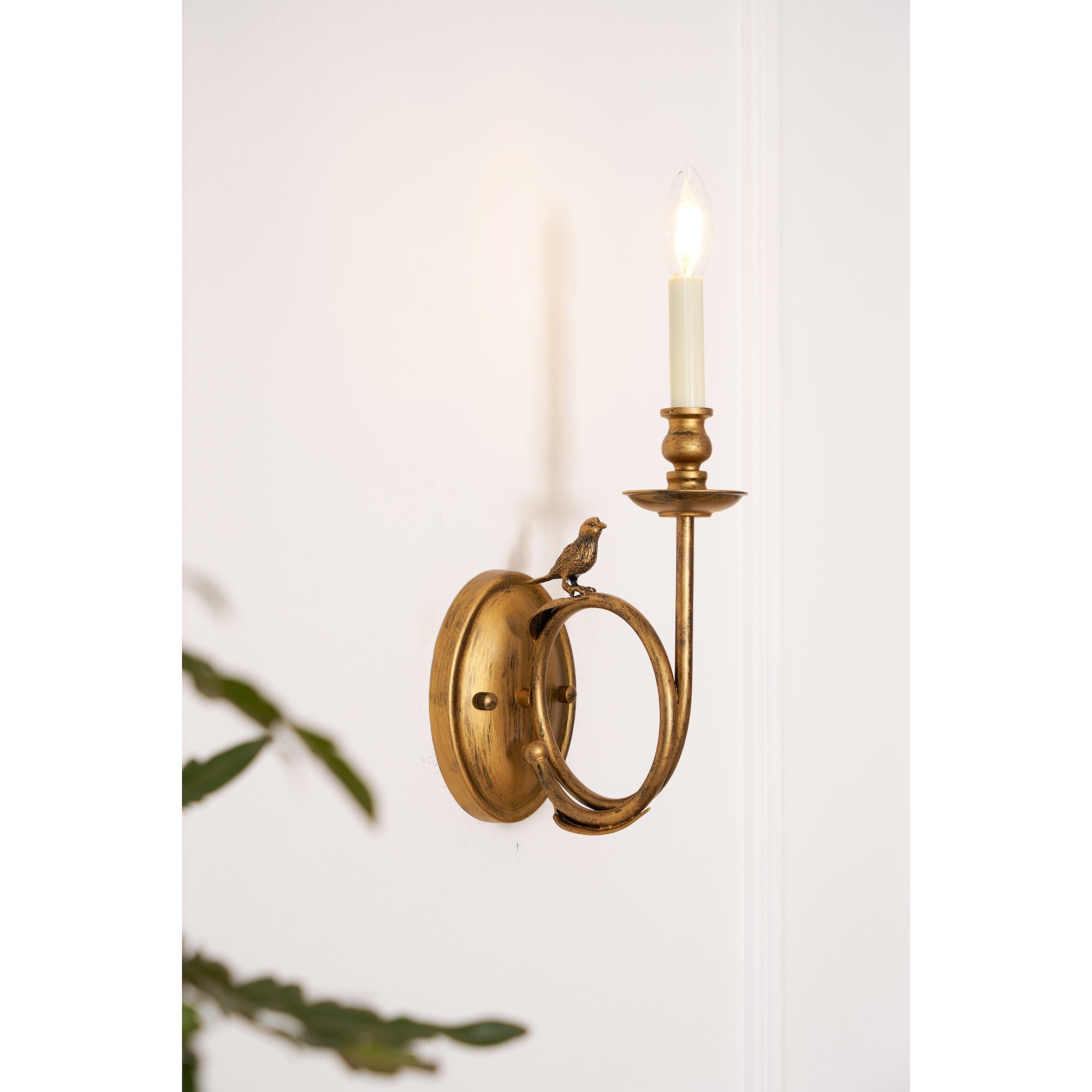 Utheara Vintage Industrielle Vogel Wandleuchte-Letslighting