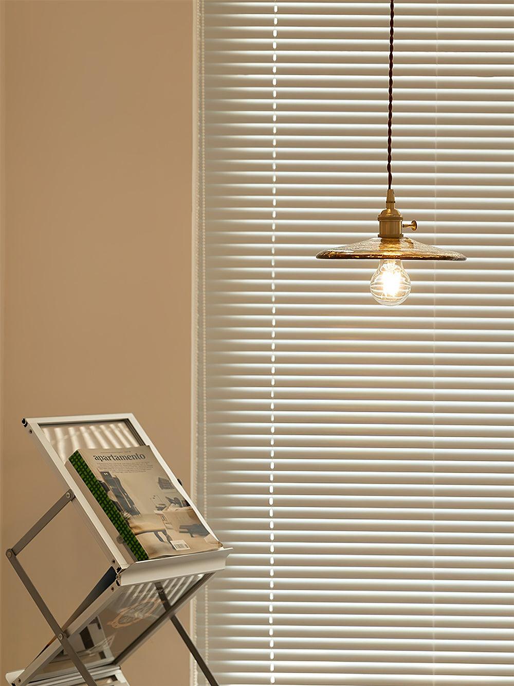 Sage Vintage Glass Pendant Light - Blowlighting