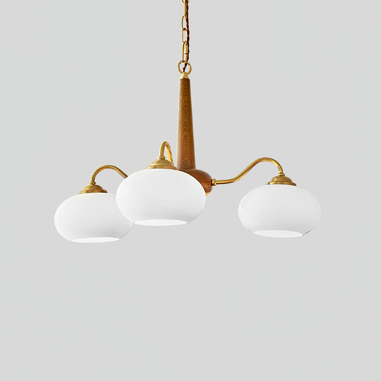 Persimmon Chandelier - Blowlighting