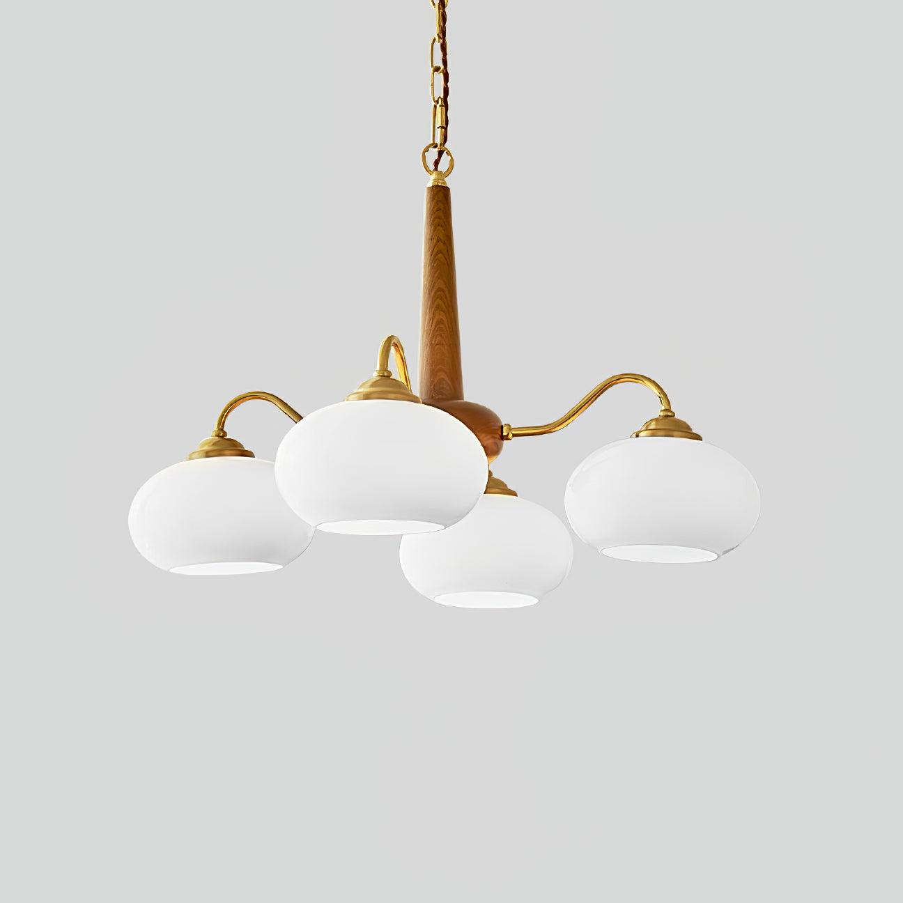 Persimmon Chandelier - Blowlighting