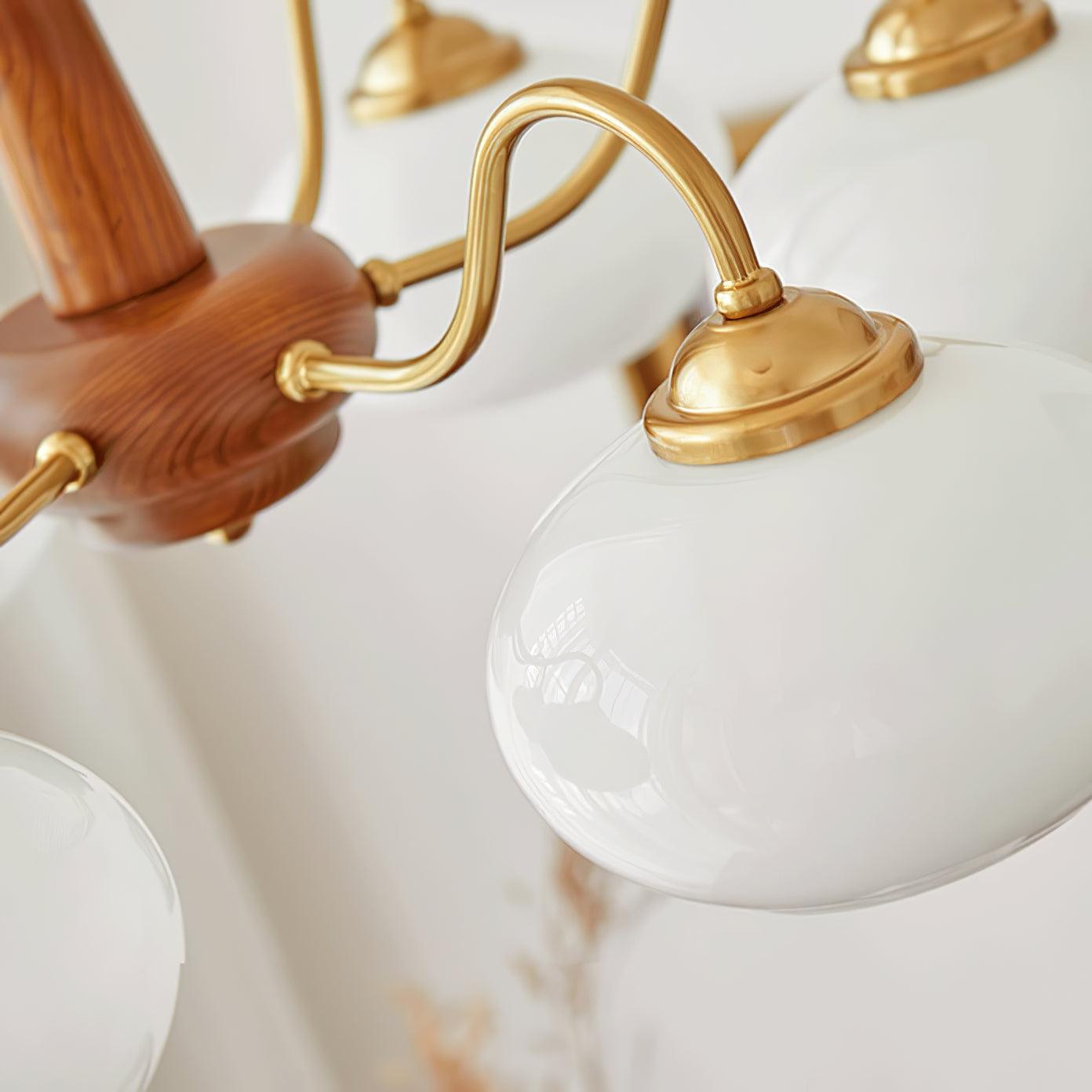 Persimmon Chandelier - Blowlighting