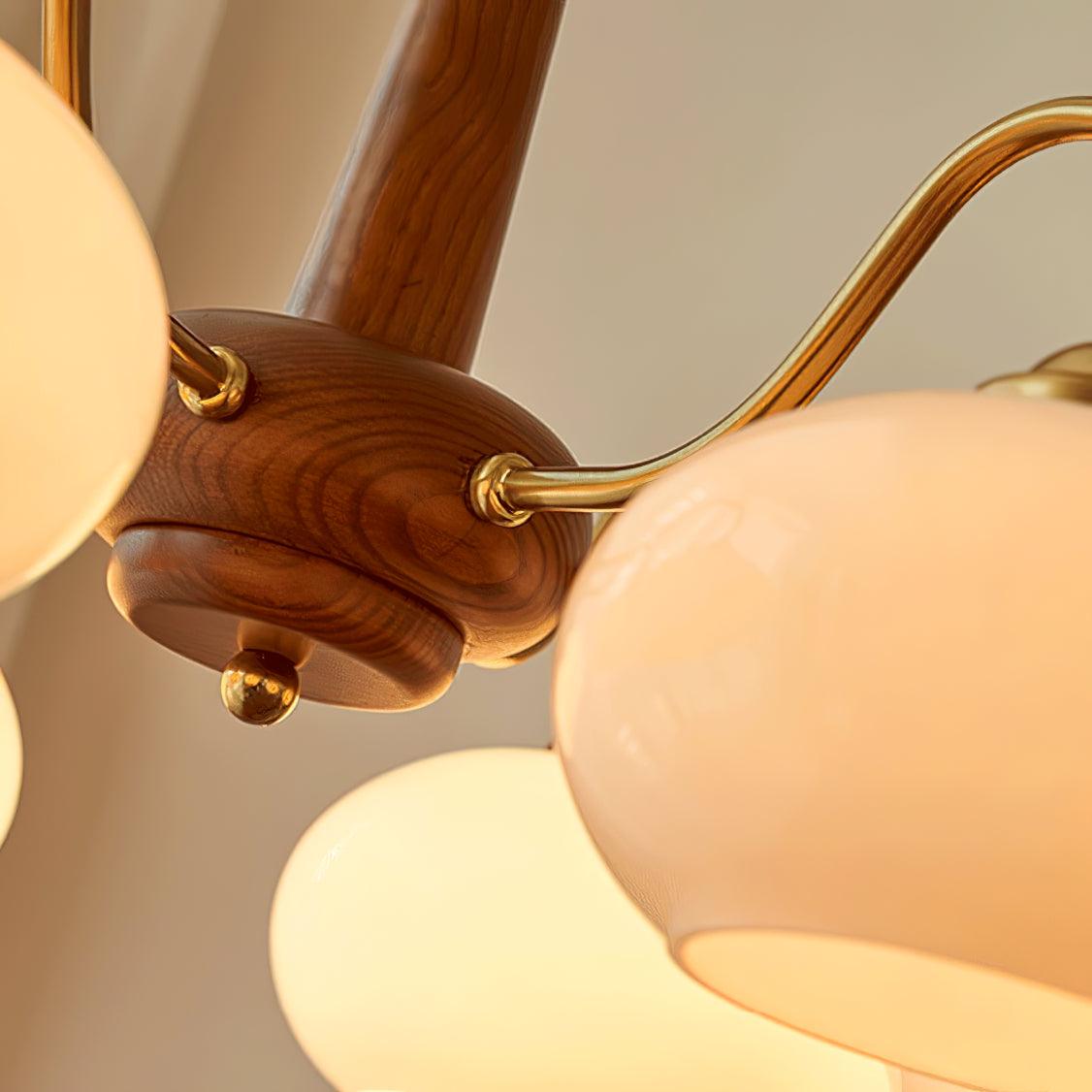 Persimmon Chandelier - Blowlighting