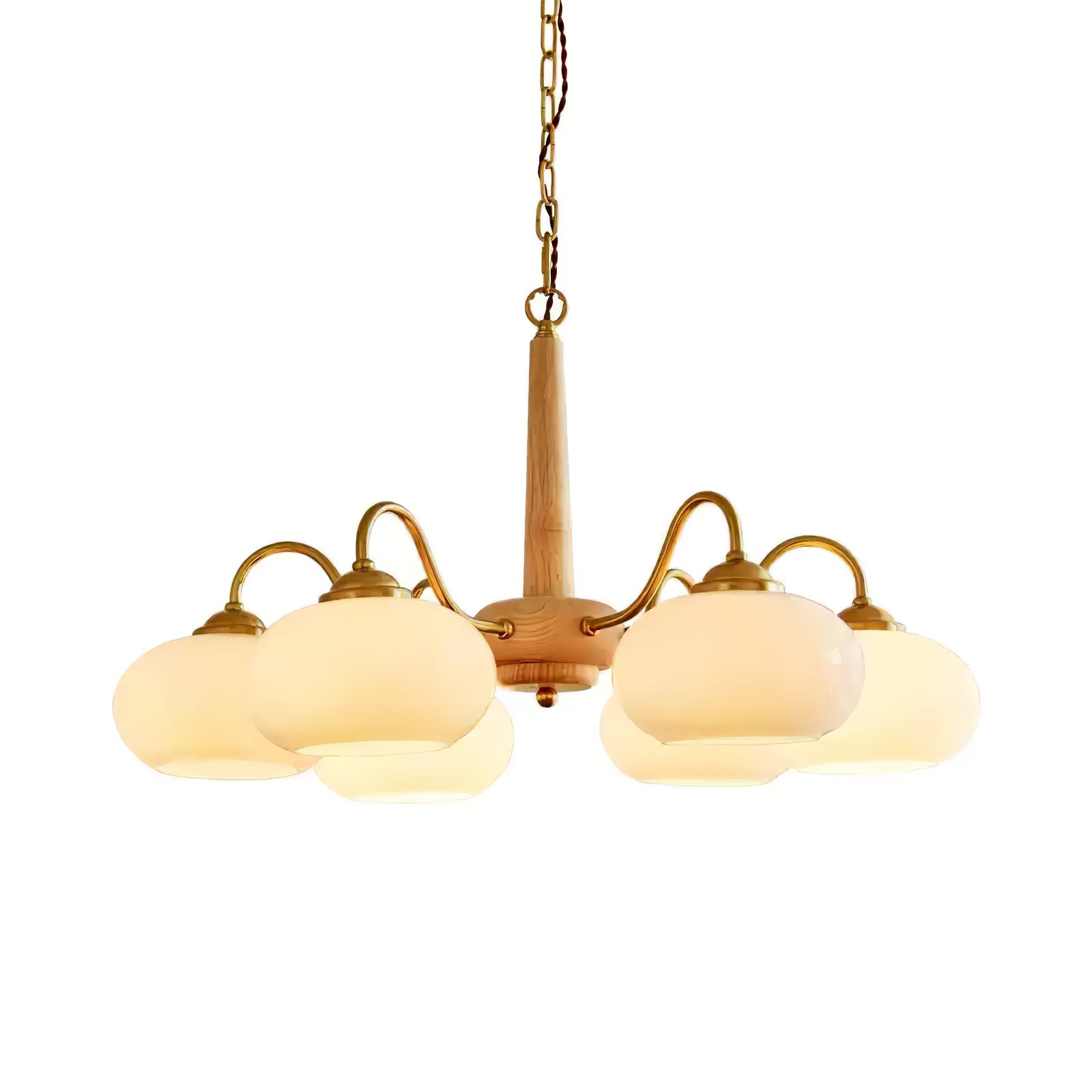 Persimmon Chandelier - Blowlighting