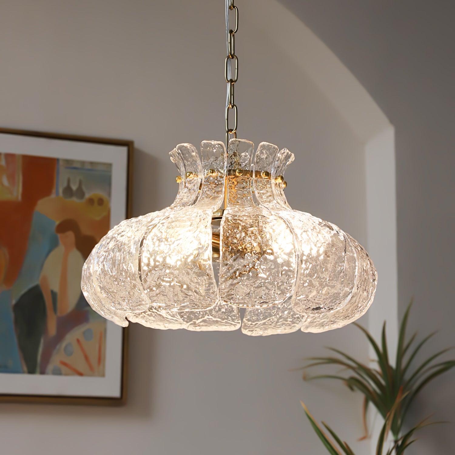 Lunace Messing & Glas Glamour Pendelleuchte-Letslighting