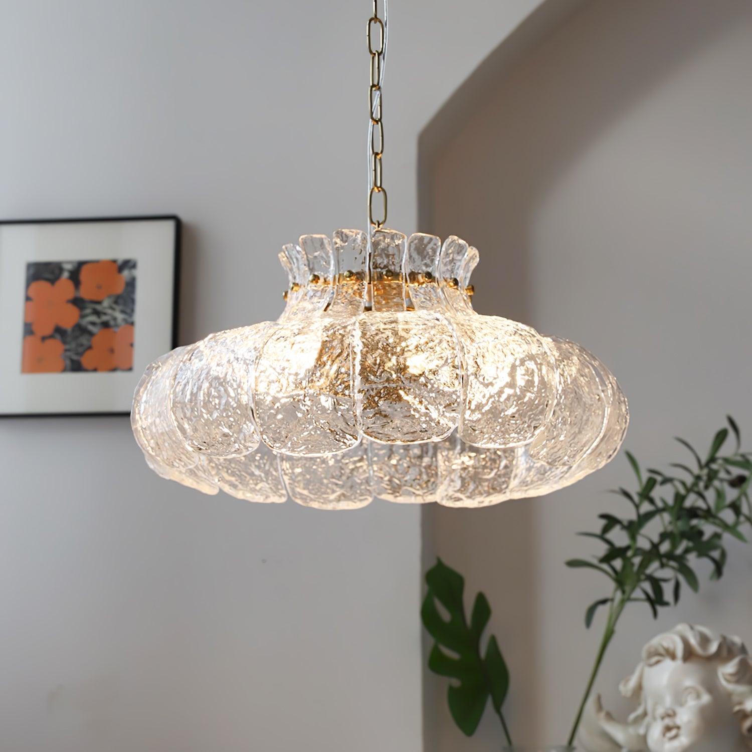 Lunace Messing & Glas Glamour Pendelleuchte-Letslighting
