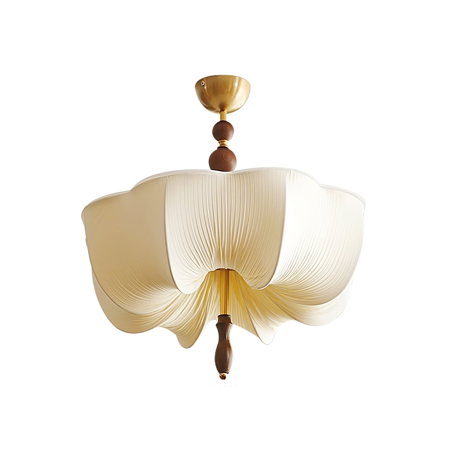 Petalia Moderne Minimalistische Deckenleuchte aus Holz-Letslighting