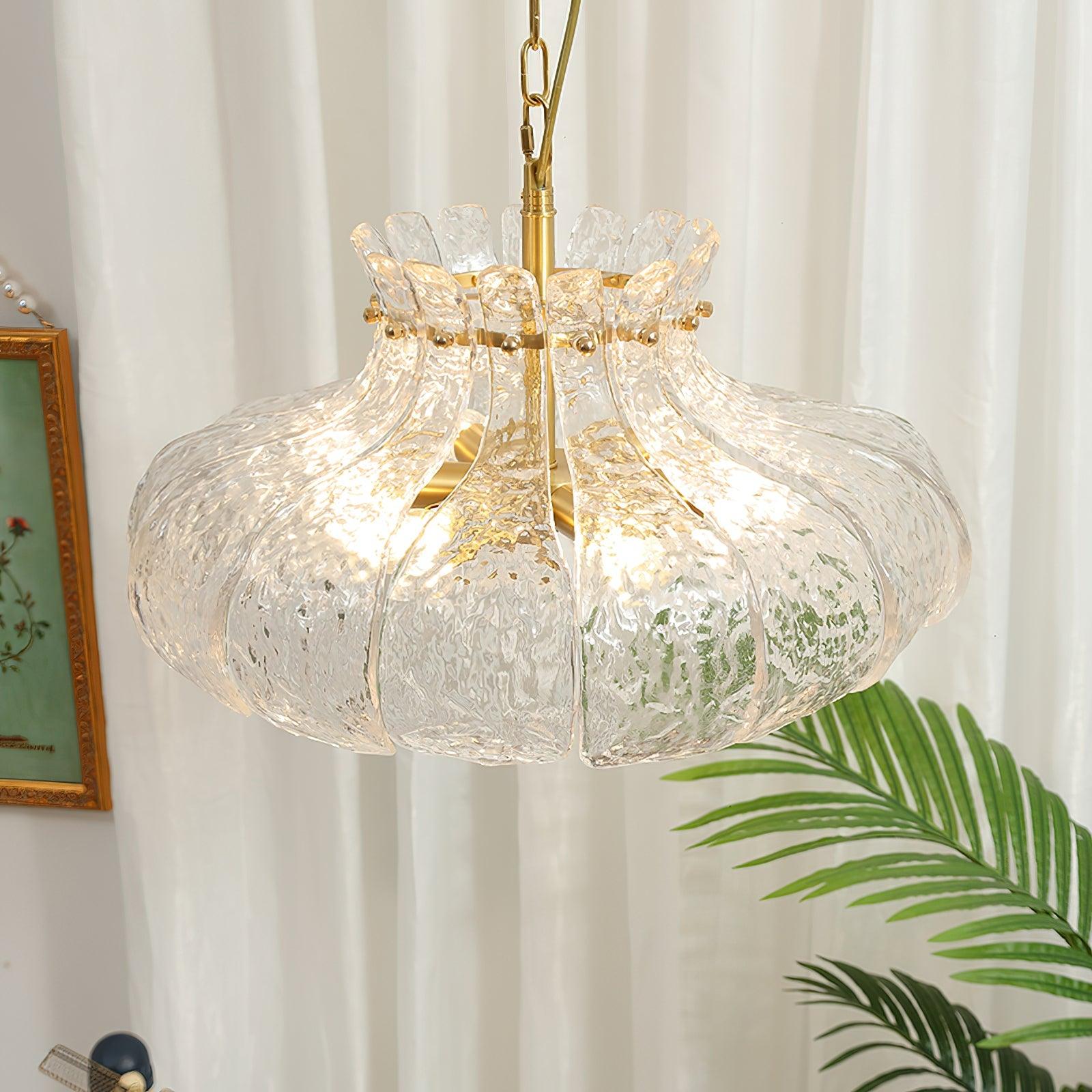Lunace Messing & Glas Glamour Pendelleuchte-Letslighting