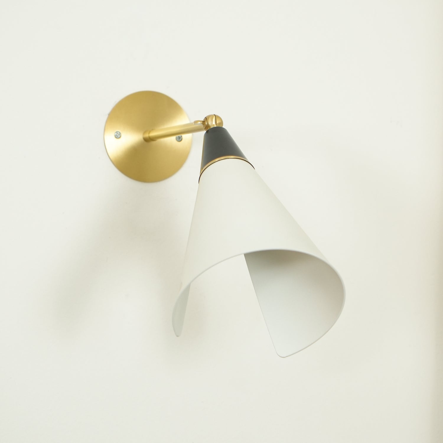 Cevare Messing Glas Luxus Geometrisch Wandleuchte-Letslighting