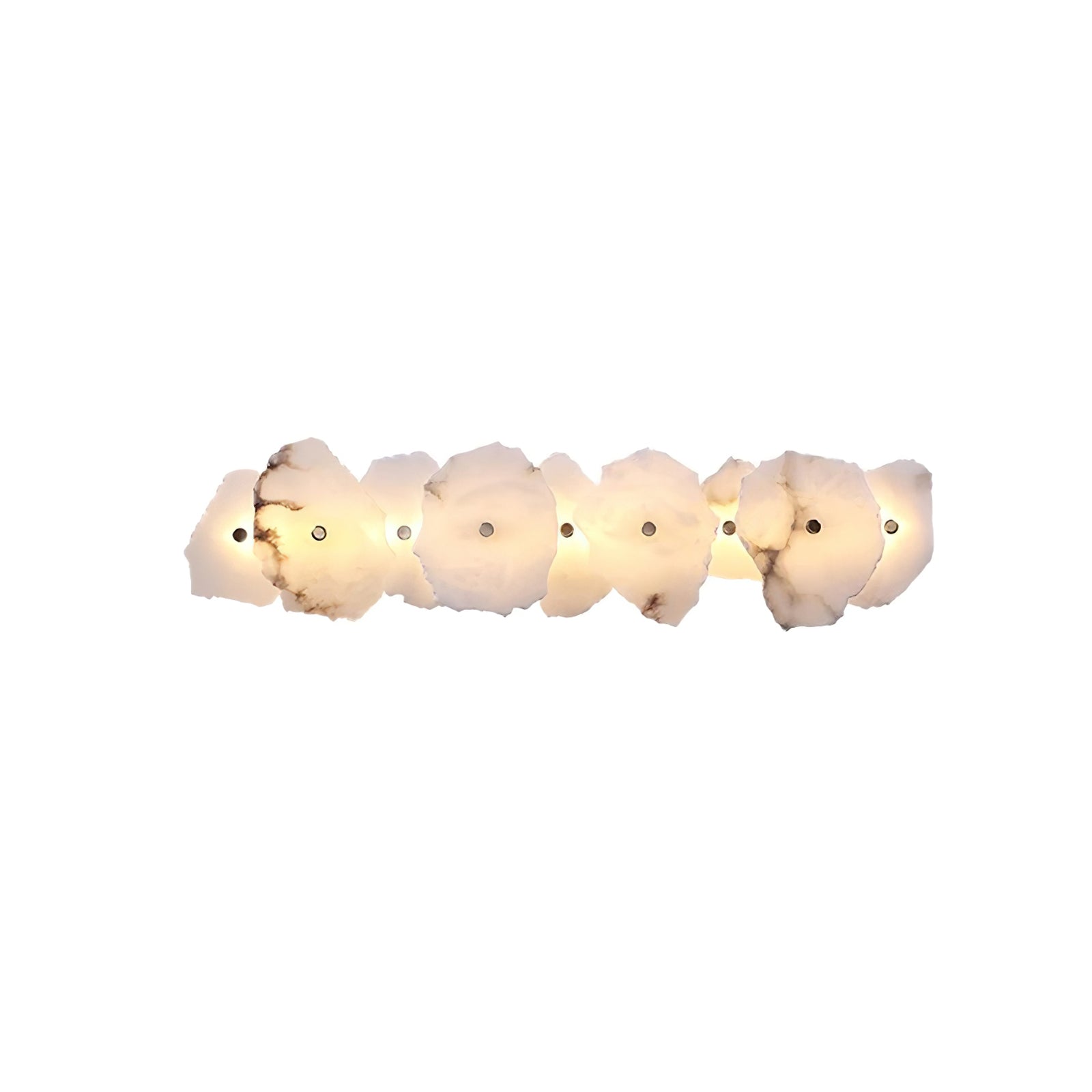 Cevra Alabaster-Blumen-Wandleuchte-Letslighting