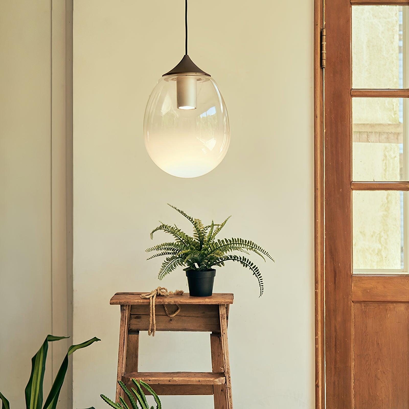 Ovoin Künstlerische Glas Pendelleuchte-Letslighting