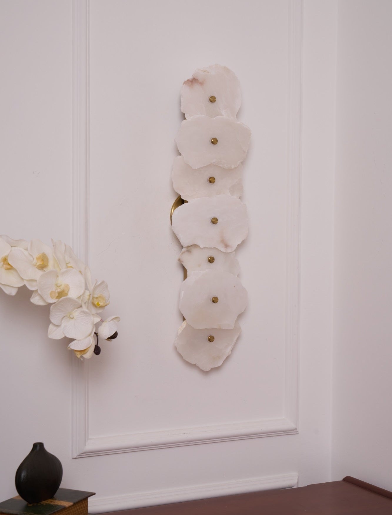 Alaeila Blumenbukett Alabaster Wandleuchte-Letslighting