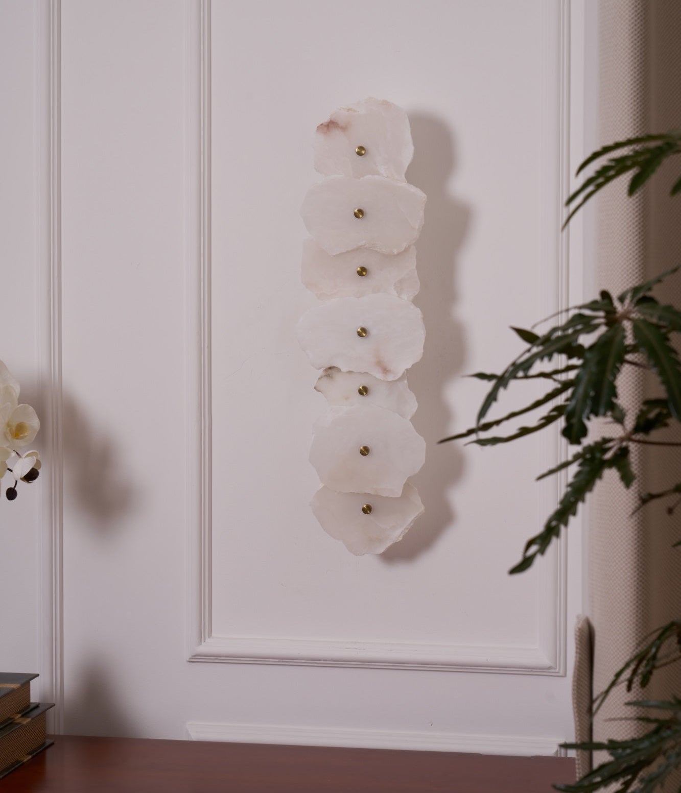 Alaeila Blumenbukett Alabaster Wandleuchte-Letslighting