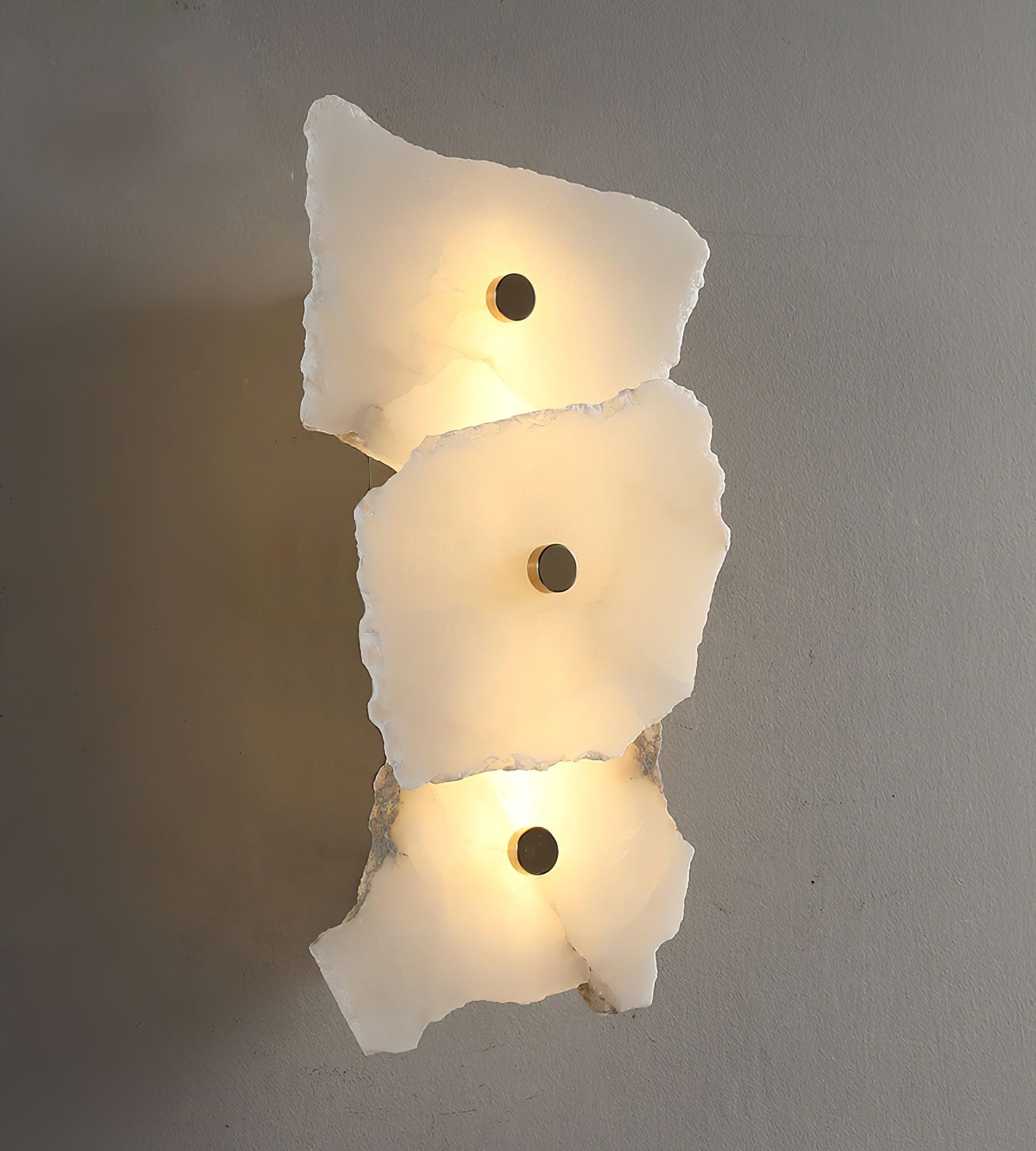 Alaeila Blumenbukett Alabaster Wandleuchte-Letslighting