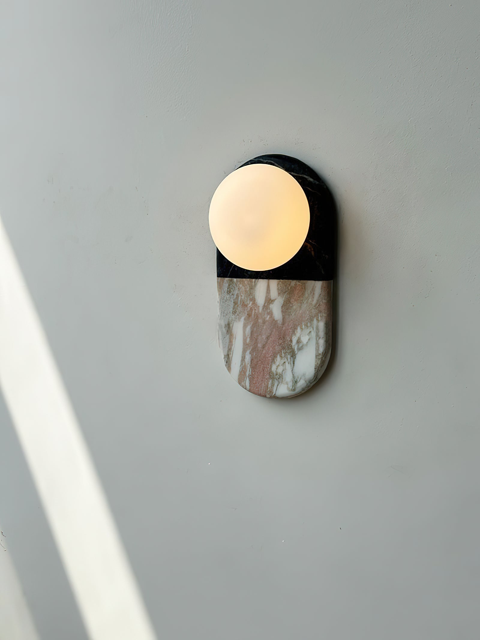 Alvynan Modern Minimalist Marble Sconce Wall Lamp - Letslighting