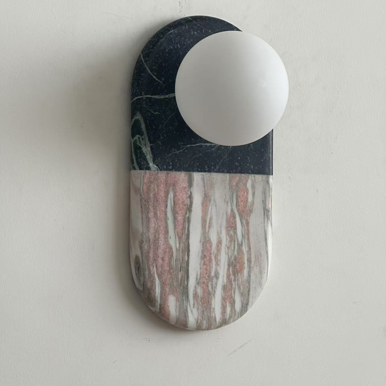 Alvynan Modern Minimalist Marble Sconce Wall Lamp - Letslighting