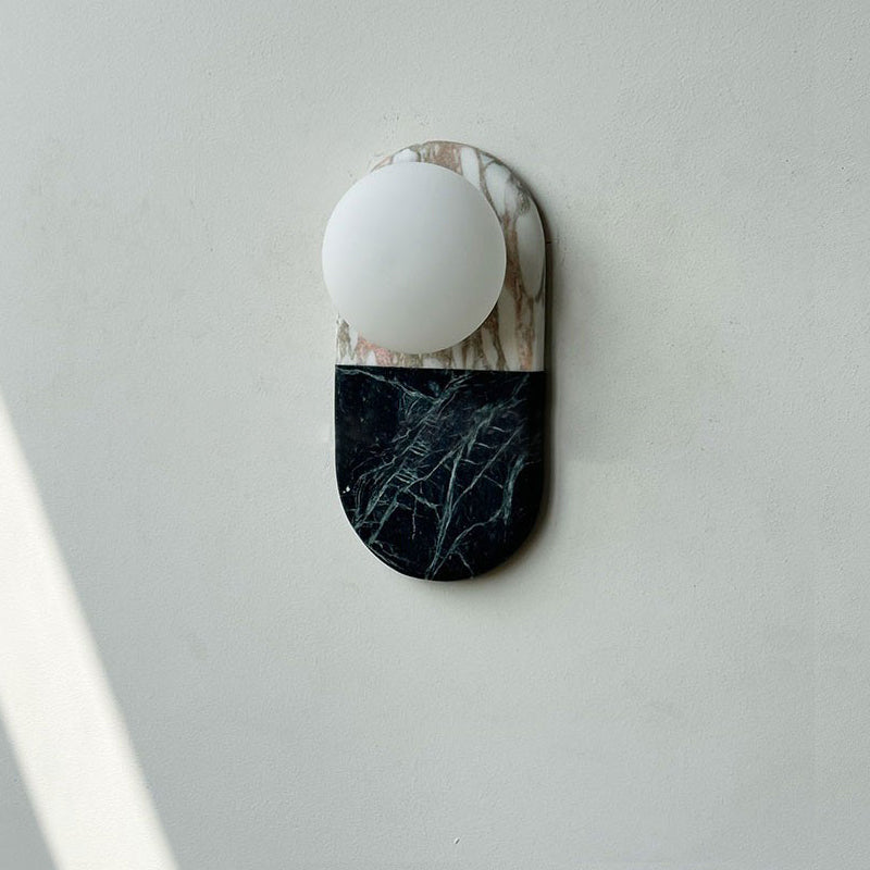 Alvynan Modern Minimalist Marble Sconce Wall Lamp - Letslighting
