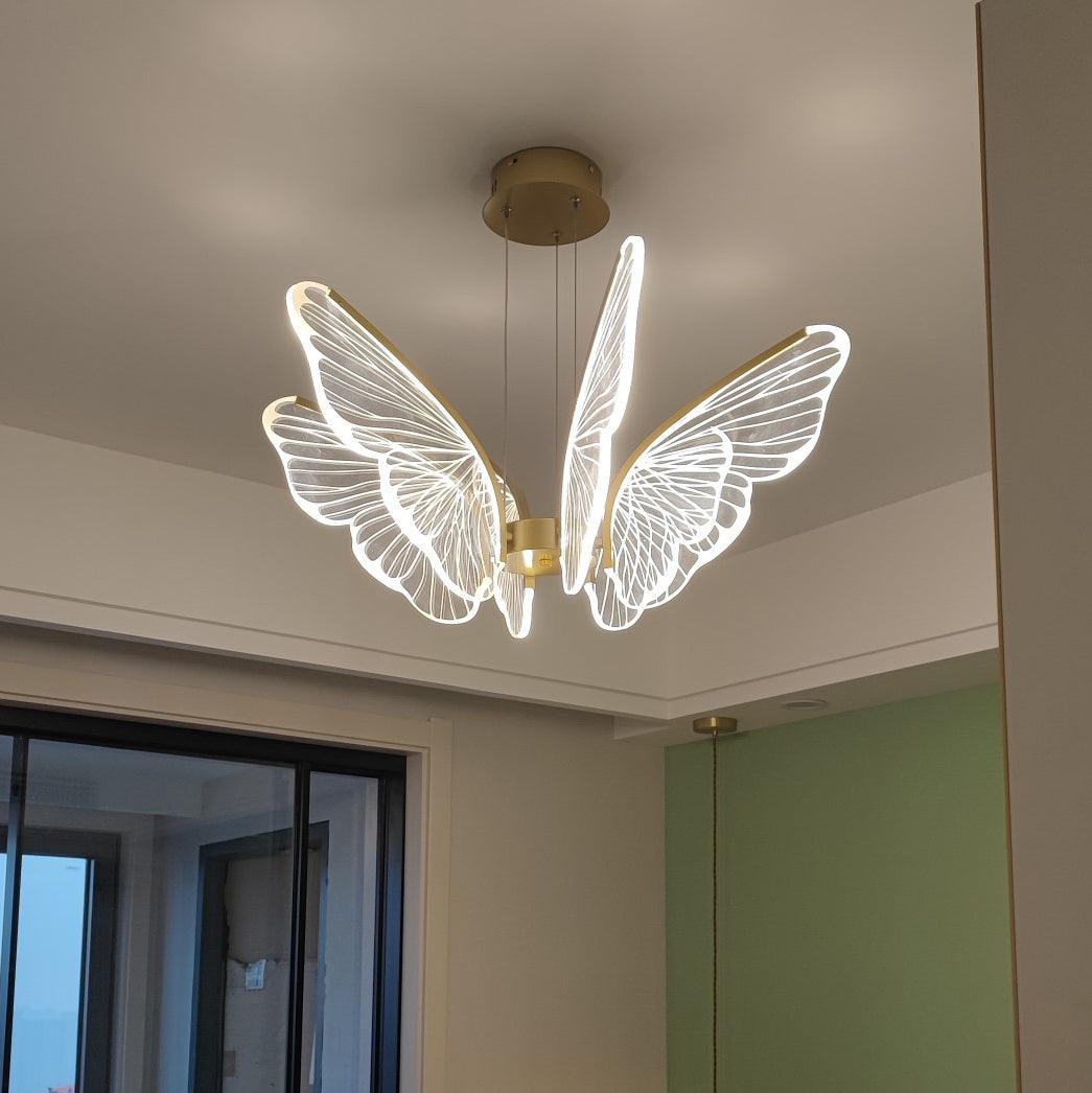 Lustra Kronleuchter Schmetterlingsflügel Kristall-Letslighting