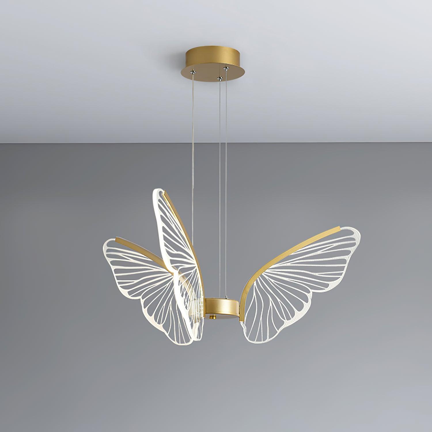 Lustra Kronleuchter Schmetterlingsflügel Kristall-Letslighting