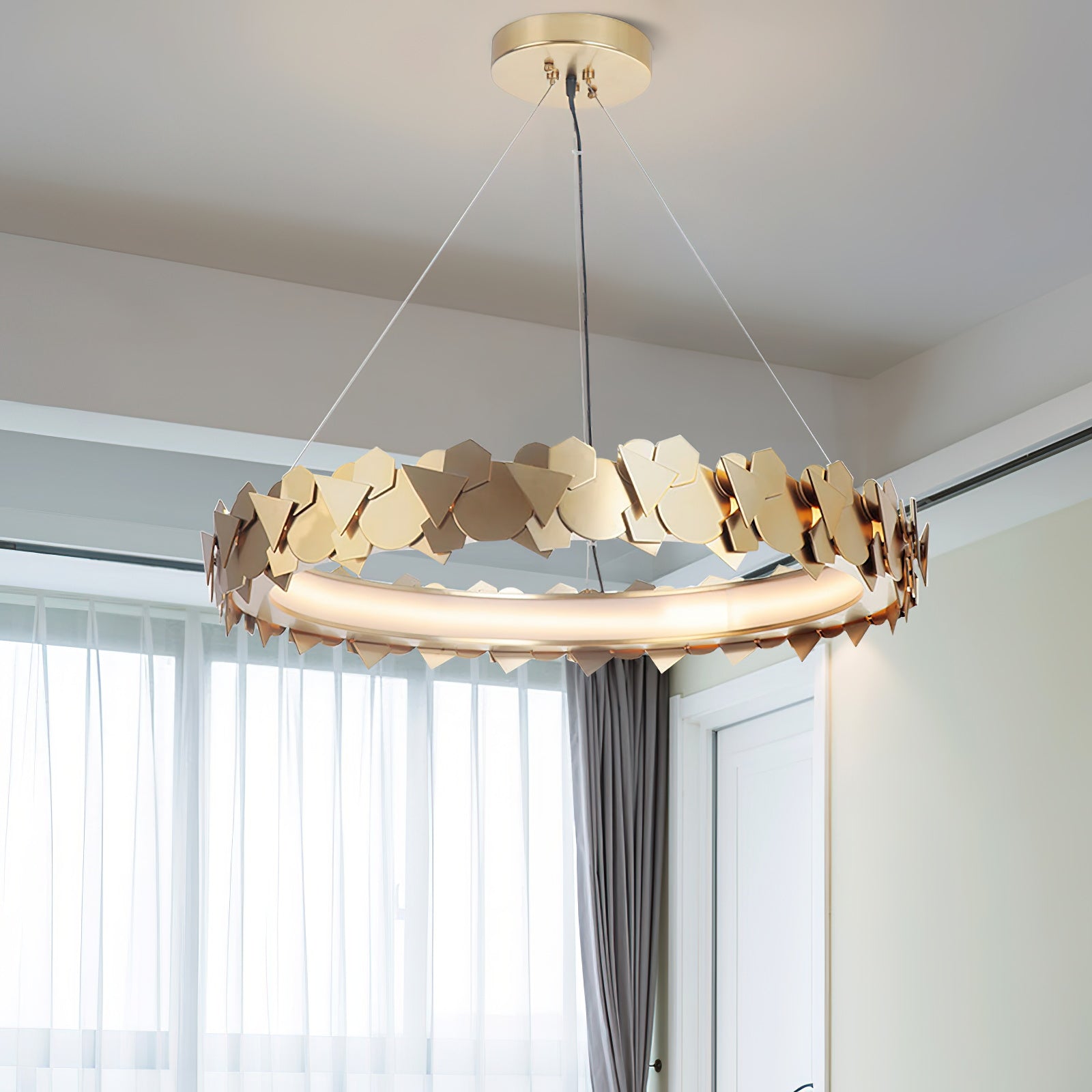 Philomenos Eleganter Gold Kronleuchter-Letslighting
